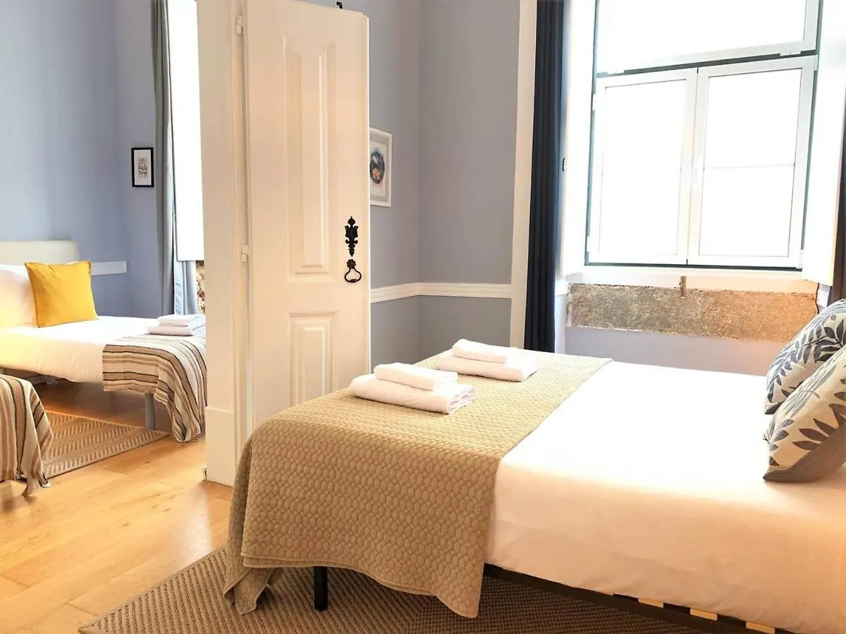 Sj2D Central Baixa New Air Conditioning Spacious And Friendly Lissabon 0*,